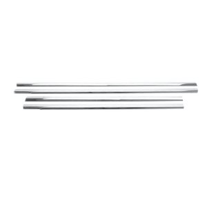 Hyundai Accent Window Trim - Omac - Stainless Steel - Gloss Silver - '06-'11